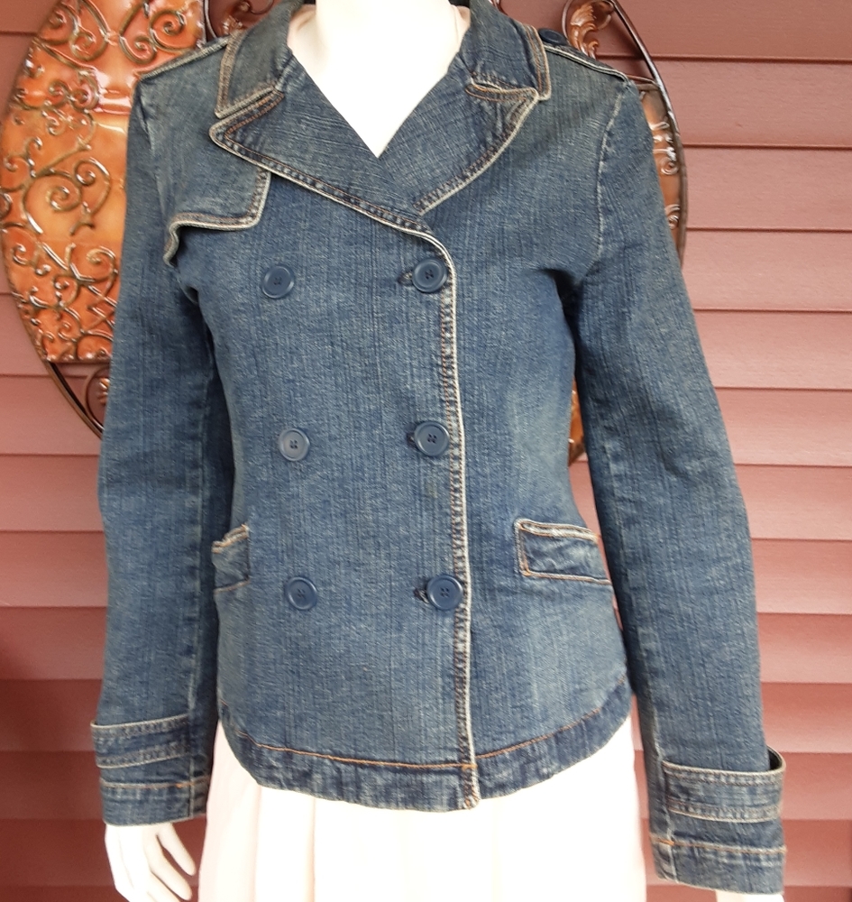 🔥HP🔥✖️2 Wax Jean Jacket , Demim - Picture 5 of 8